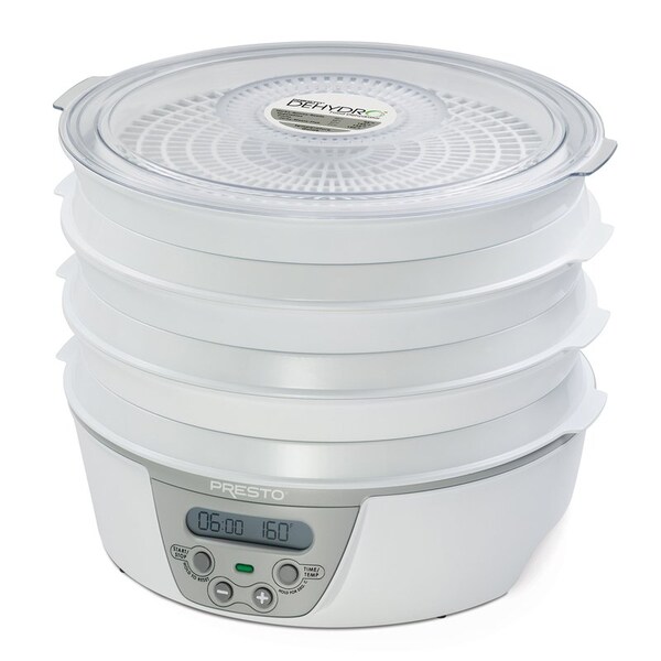 National Presto Presto Dehydro Semi-Gloss White 12 qt Food Dehydrator 06301 - main